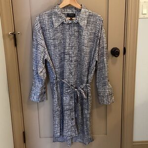 Banana Republic Monochrome Patterned Dress